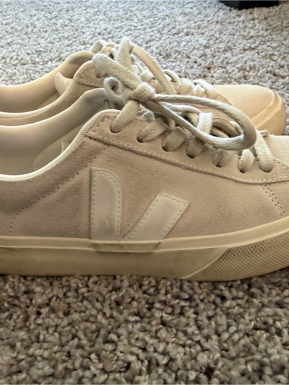 Veja Campo Sneakers in Off-White